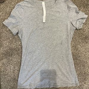 Lululemon gray short sleeve